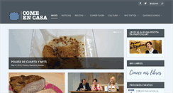 Desktop Screenshot of comeencasa.net